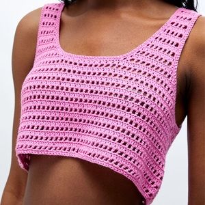 pacsun crotchet top